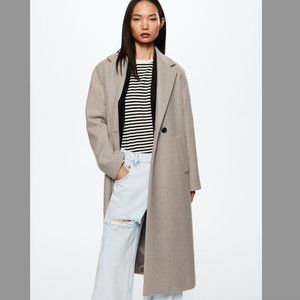 Mango Oversize Wool Coat